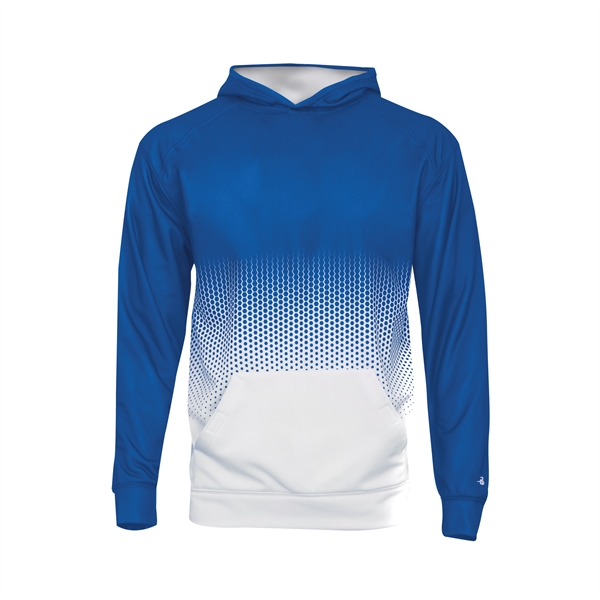 Hex 2.0 Perf. fleece youth hood.... from ASI 37461 Augusta Sportswear