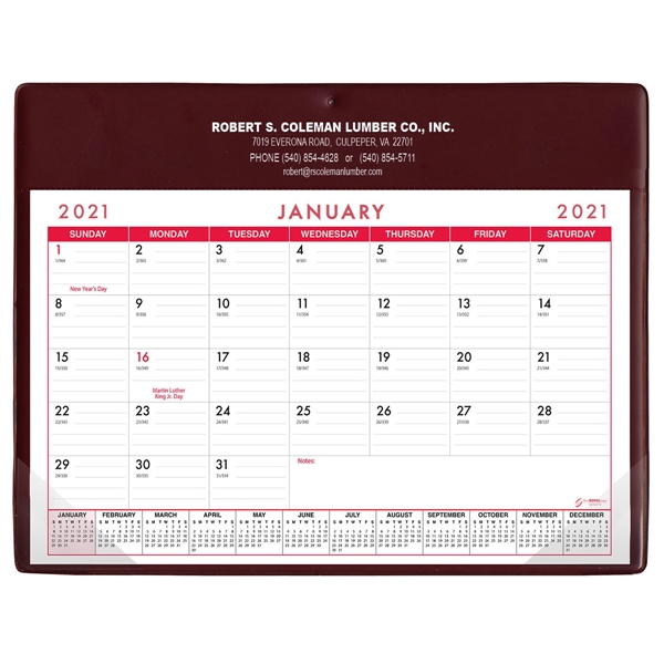 Calendar Doodle Pad Without Grommet or Greeting Page... from ASI 83770 Royal Industries / The Royal Line