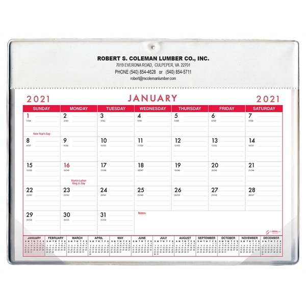 Calendar Doodle Pad Without Grommet or Greeting Page... from ASI 83770 Royal Industries / The Royal Line