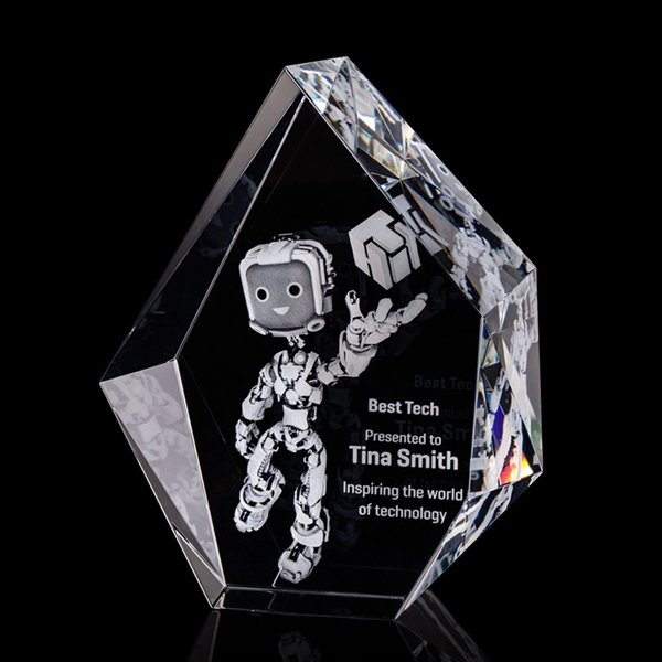 An illustrious 3D award with beveled edges that adds to this... from ASI 84592 St Regis Group / St Regis