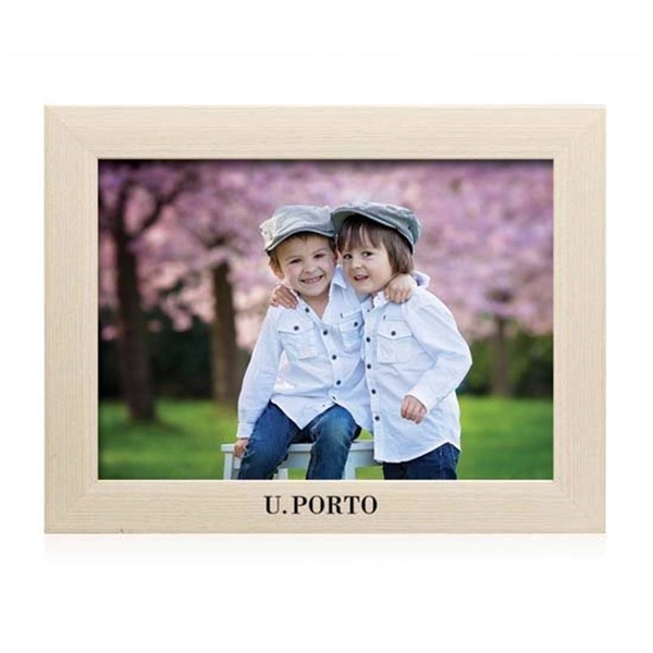 Light oak wood-grain finish frame.... from ASI 84592 St Regis Group