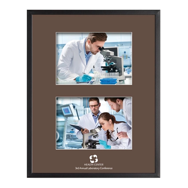 Featuring two horizontal 5"x7" photos, the Beraud double photo frame is... from ASI 84592 St Regis Group