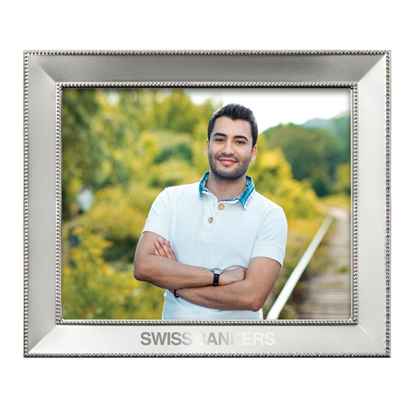 The deep beveled frame of the Jimena is constructed from satin... from ASI 84592 St Regis Group