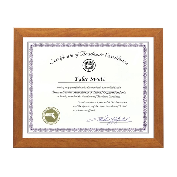 Towcester Certificate Holder - Black 8 1/2"x11"... from ASI 84592 St Regis Group / St Regis