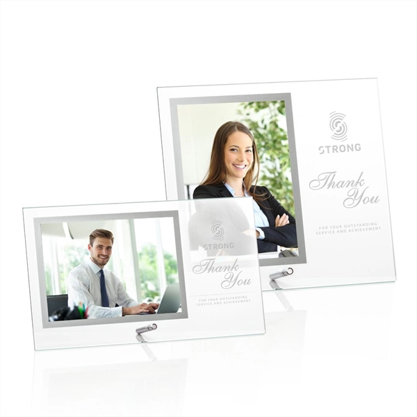 Single sheet of glass with silver or gold frame.... from ASI 84592 St Regis Group