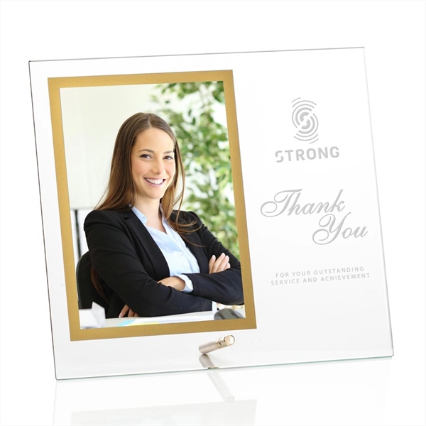 Single sheet of glass with silver or gold frame.... from ASI 84592 St Regis Group