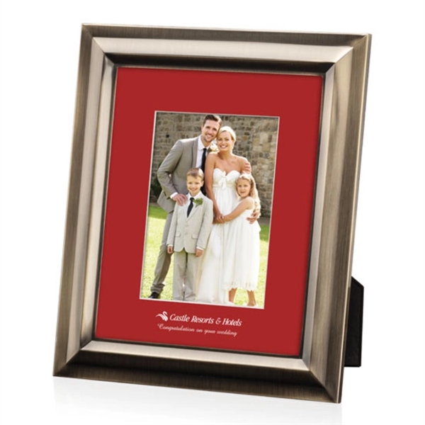 Lancashire Frame - Bronze/Riviera Red 5"x7"... from ASI 84592 St Regis Group