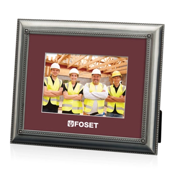 Protea Frame - Antique Pewter/Dover Grey 5"x7"... from ASI 84592 St Regis Group