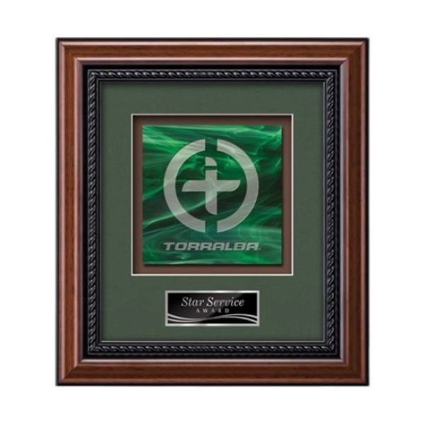 These Stained Glass Framed Awards are inspired by the spectral light... from ASI 84592 St Regis Group / St Regis Crystal