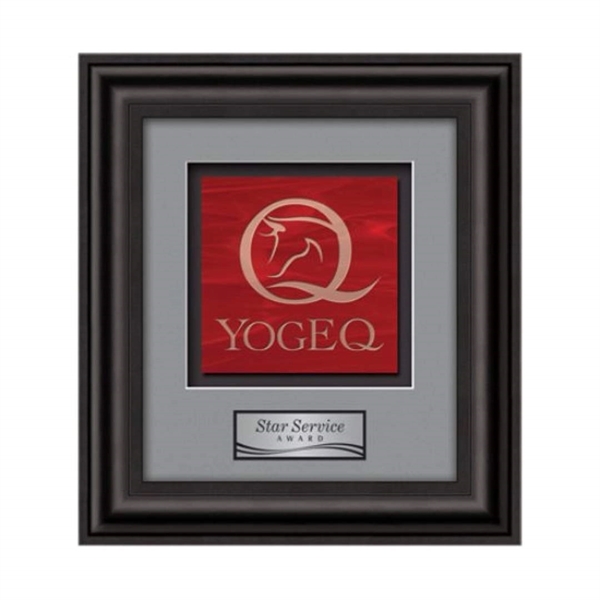 These Stained Glass Framed Awards are inspired by the spectral light... from ASI 84592 St Regis Group / St Regis Crystal