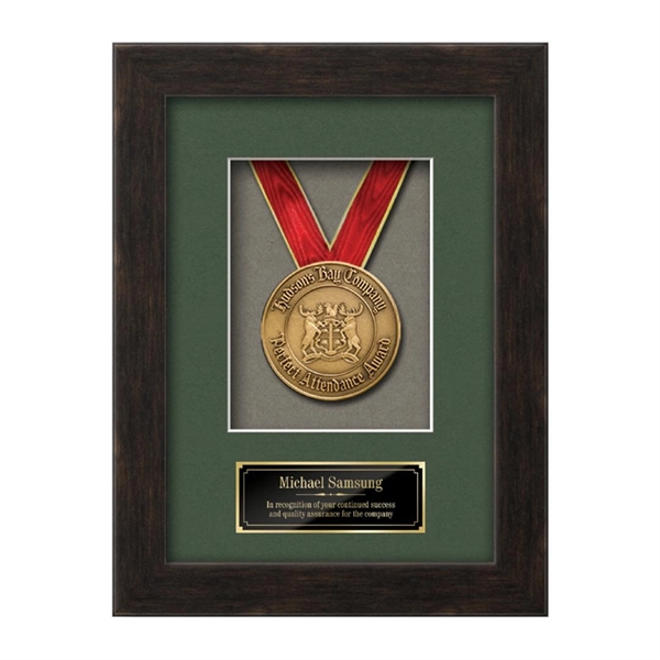 This beautiful framed medallion is a prestigious recognition piece, wrapped in... from ASI 84592 St Regis Group