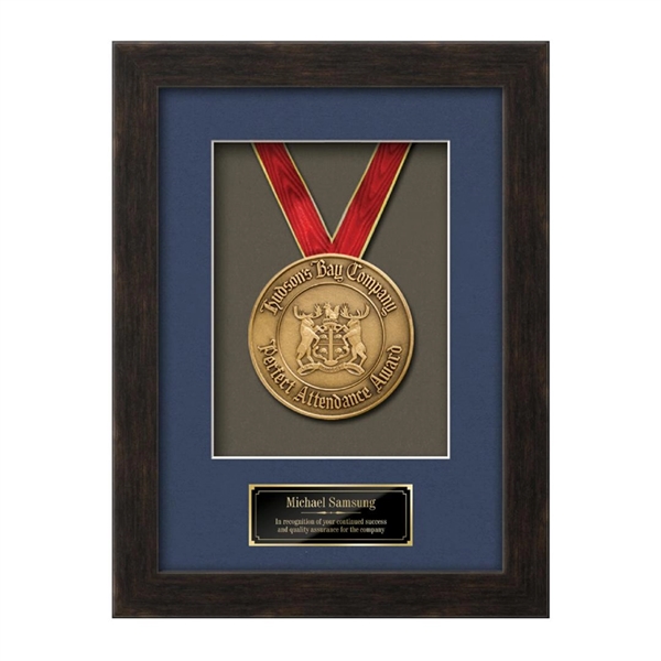 This beautiful framed medallion is a prestigious recognition piece, wrapped in... from ASI 84592 St Regis Group