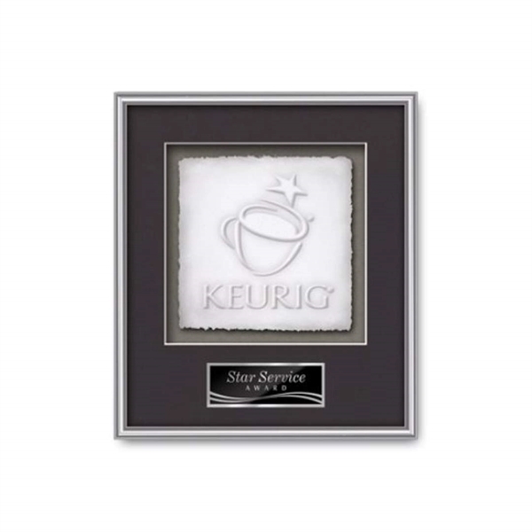 The Fenestra Cast Paper Framed Award capitalizes on the organic, delicate... from ASI 84592 St Regis Group