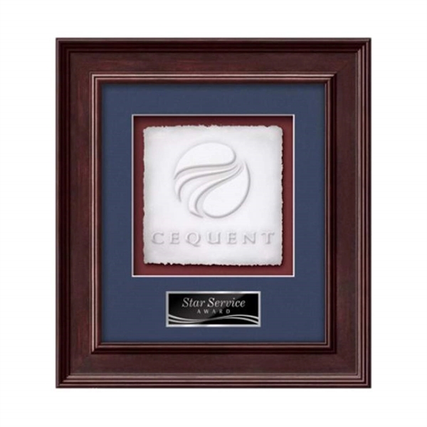 The Calder Cast Paper Framed Award capitalizes on the organic, delicate... from ASI 84592 St Regis Group