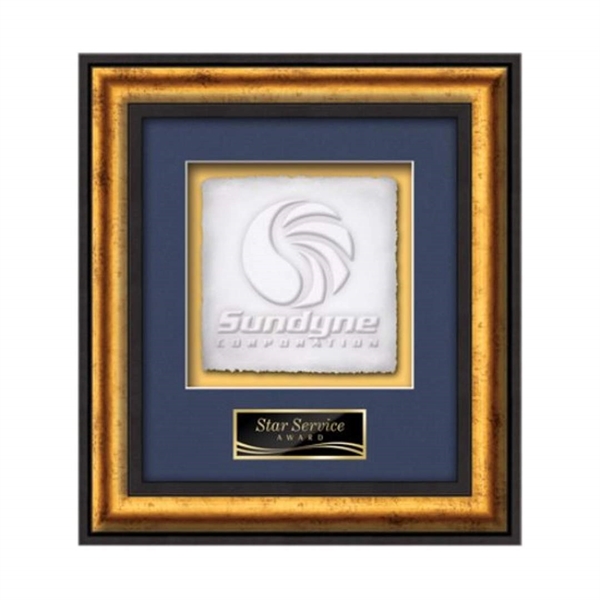 The Grazia Cast Paper Framed Award capitalizes on the organic, delicate... from ASI 84592 St Regis Group