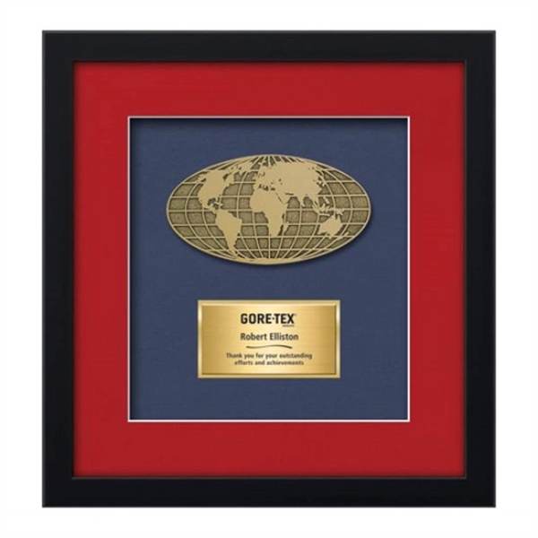 The Primrose World Framed Award features a hand cast, polished and... from ASI 84592 St Regis Group