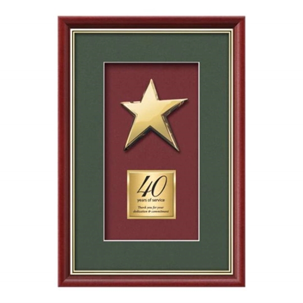 The Baron Rising Star Framed Award features a hand cast, polished... from ASI 84592 St Regis Group