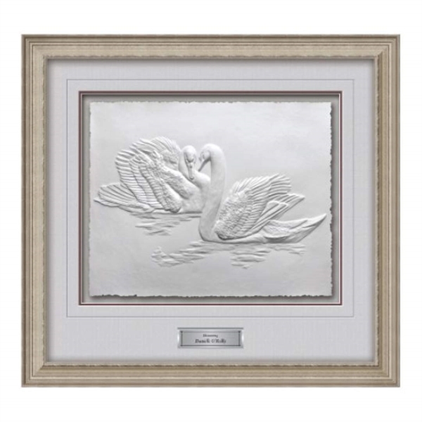 Sculptured Cast Paper Art... from ASI 84592 St Regis Group / St Regis Crystal