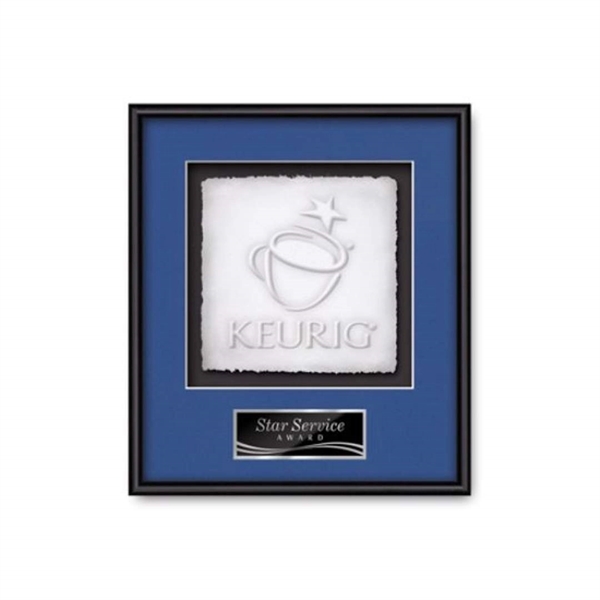 The Fenestra Cast Paper Framed Award capitalizes on the organic, delicate... from ASI 84592 St Regis Group