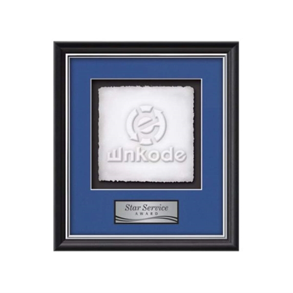 The Baron Cast Paper Framed Award capitalizes on the organic, delicate... from ASI 84592 St Regis Group