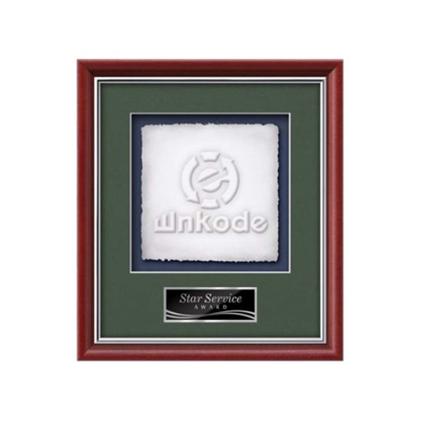 Cast Paper award framed in our exquisite Baron molding with your... from ASI 84592 St Regis Group