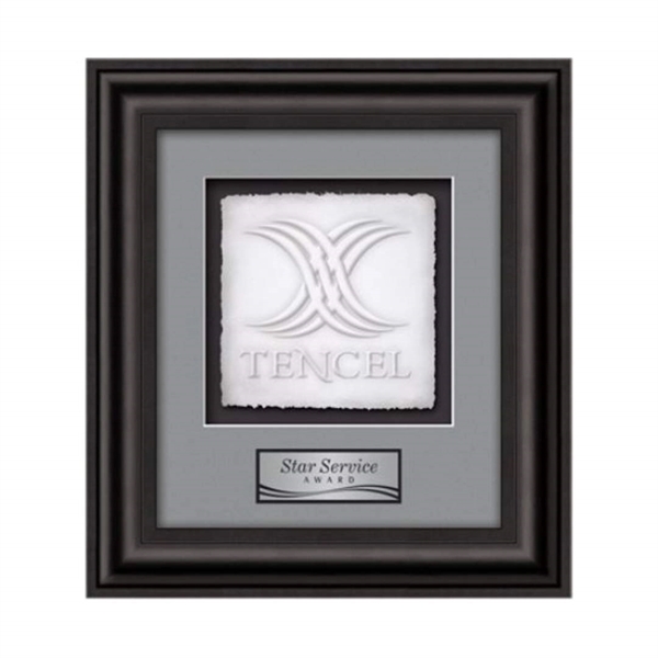 The Cardoba Cast Paper Framed Award capitalizes on the organic, delicate... from ASI 84592 St Regis Group