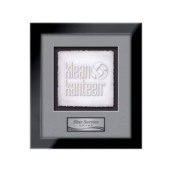 The Eldridge Cast Paper Framed Award capitalizes on the organic, delicate... from ASI 84592 St Regis Group