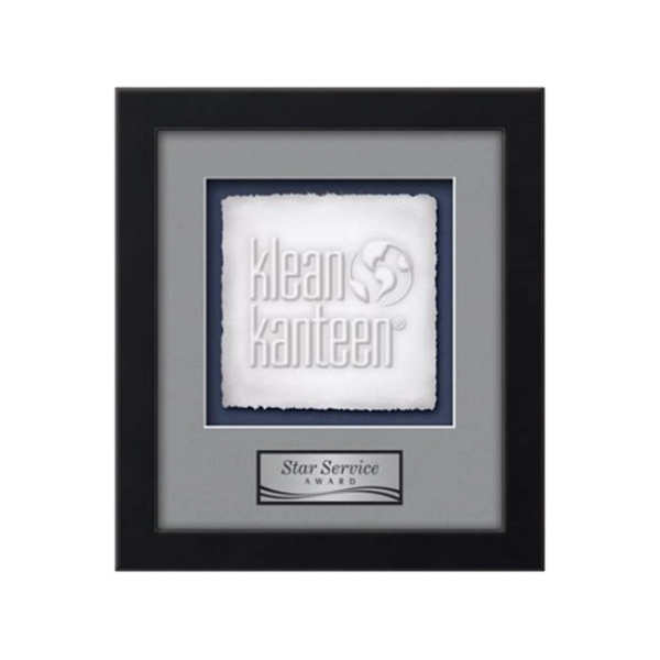 Cast Paper award framed in our exquisite Eldridge molding with your... from ASI 84592 St Regis Group