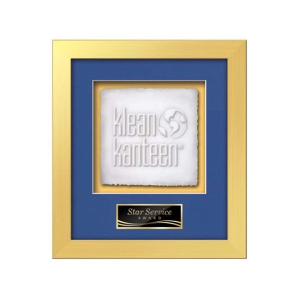 Cast Paper award framed in our exquisite Eldridge molding with your... from ASI 84592 St Regis Group