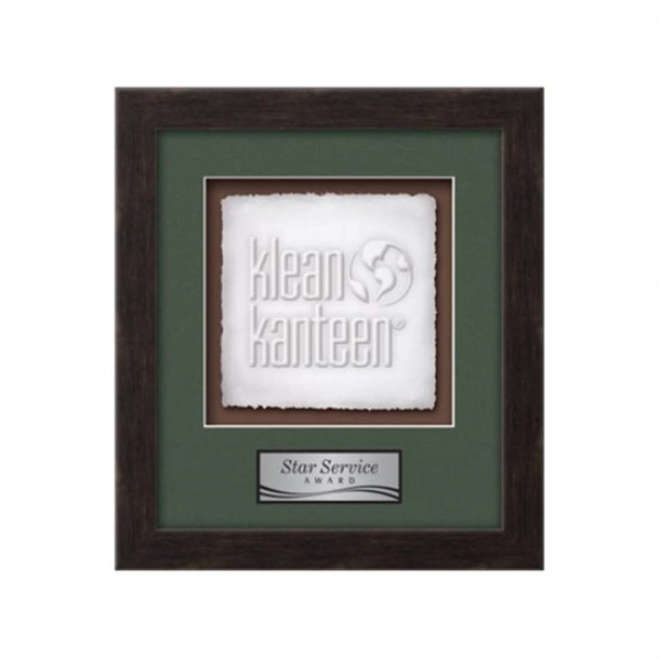 Cast Paper award framed in our exquisite Eldridge molding with your... from ASI 84592 St Regis Group