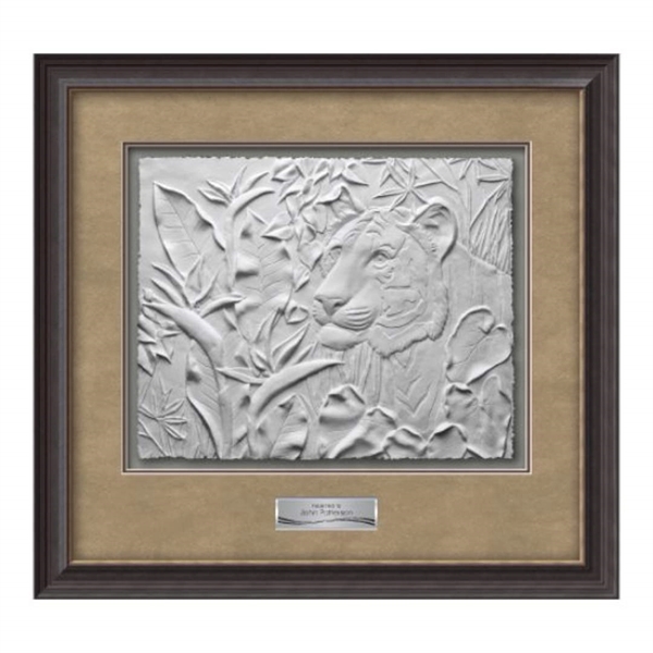 Sculptured Cast Paper Art... from ASI 84592 St Regis Group / St Regis Crystal