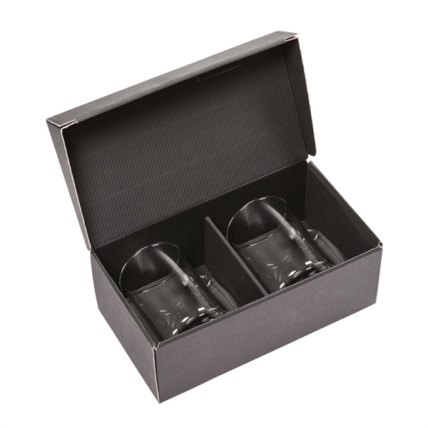 Glass beer stein with cut bottom base and handle.... from ASI 84592 St Regis Group