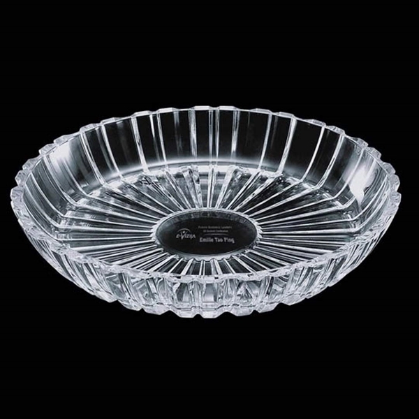 Fully cut platter with a clear engraving area in the centre... from ASI 84592 St Regis Group