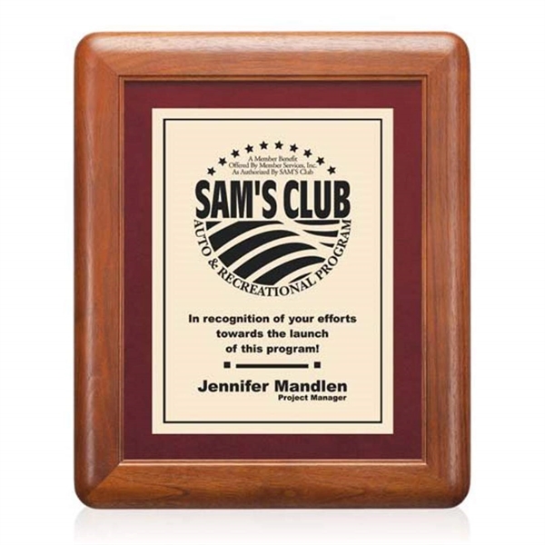 The genuine walnut frame of the Fittleton wood frame is classically... from ASI 84592 St Regis Group / St Regis