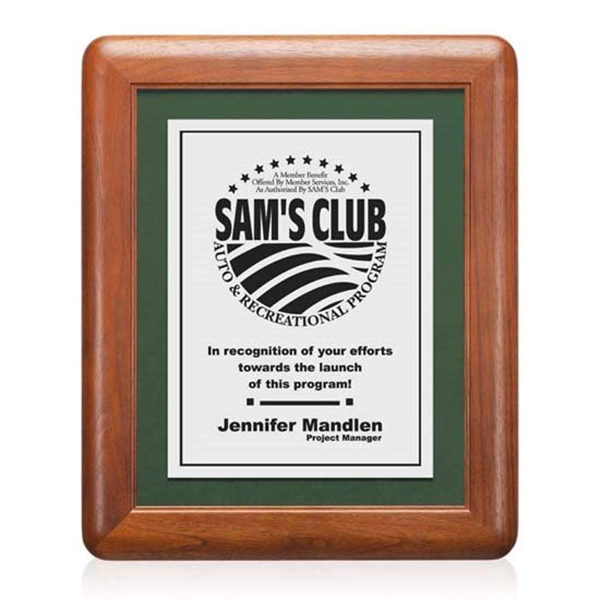 The genuine walnut frame of the Fittleton wood frame is classically... from ASI 84592 St Regis Group / St Regis