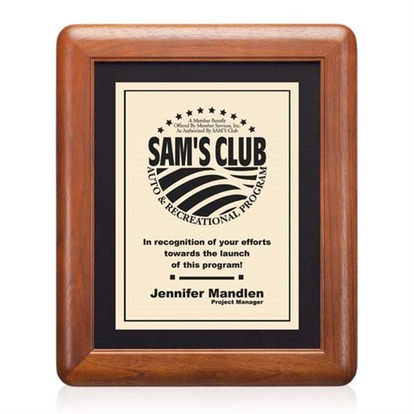 The genuine walnut frame of the Fittleton wood frame is classically... from ASI 84592 St Regis Group / St Regis