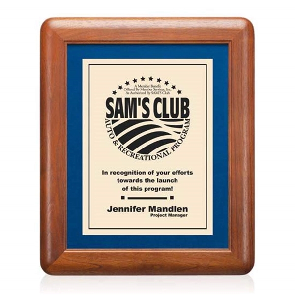 The genuine walnut frame of the Fittleton wood frame is classically... from ASI 84592 St Regis Group / St Regis