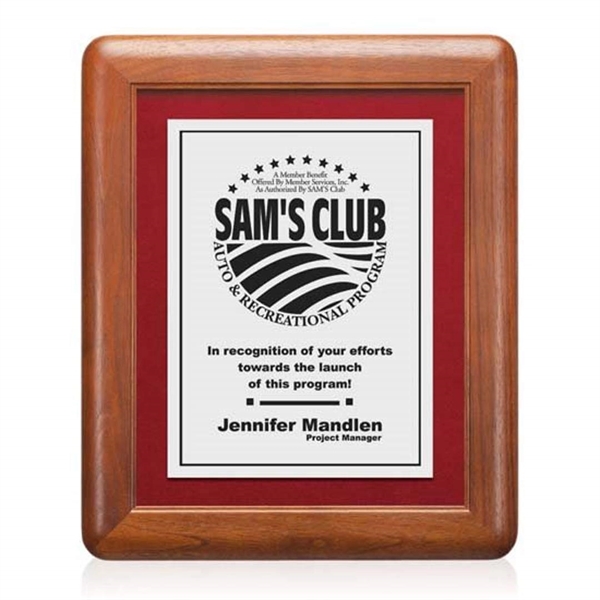 The genuine walnut frame of the Fittleton wood frame is classically... from ASI 84592 St Regis Group / St Regis