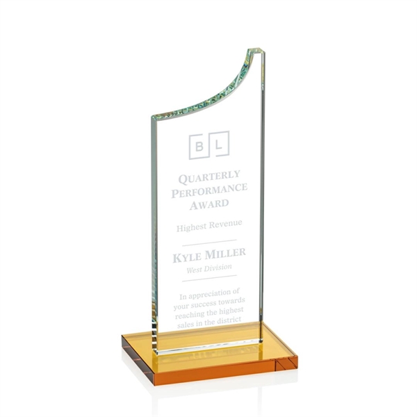 Spectacular starfire award features a grooved peak, amber base, and is... from ASI 84592 St Regis Group / St Regis