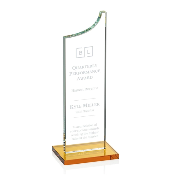 Spectacular starfire award features a grooved peak, amber base, and is... from ASI 84592 St Regis Group / St Regis