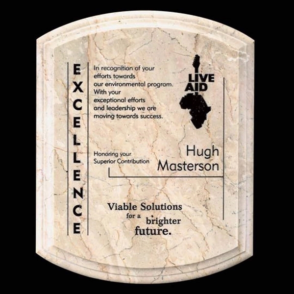 Boticino genuine marble wall plaque.... from ASI 84592 St Regis Group / St Regis