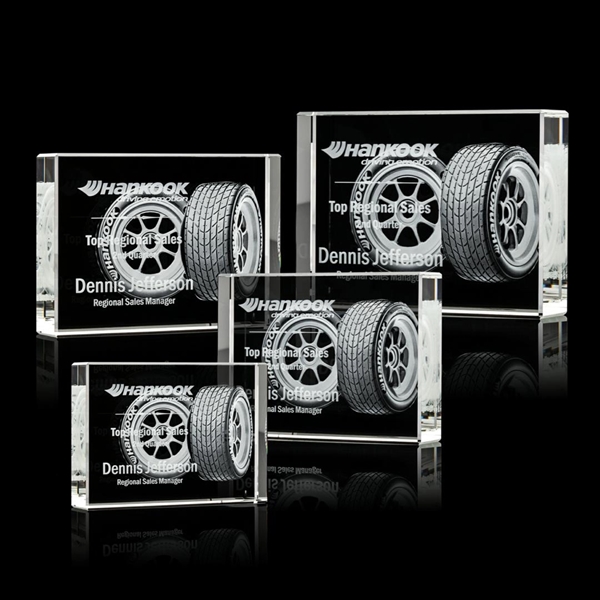 The spectacular York Award features an exceptionally thick, freestanding, clear cut... from ASI 84592 St Regis Group / St Regis