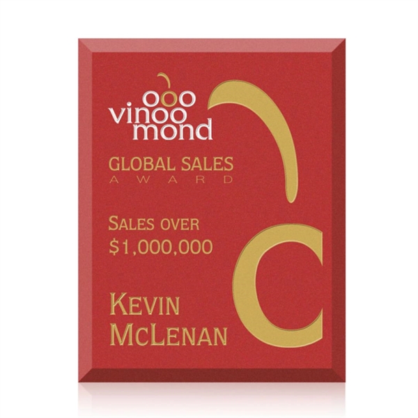 Stunning Glass Plaque... from ASI 84592 St Regis Group / St Regis