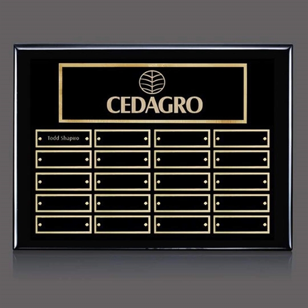 High-Gloss Piano Finish Plaque... from ASI 84592 St Regis Group / St Regis