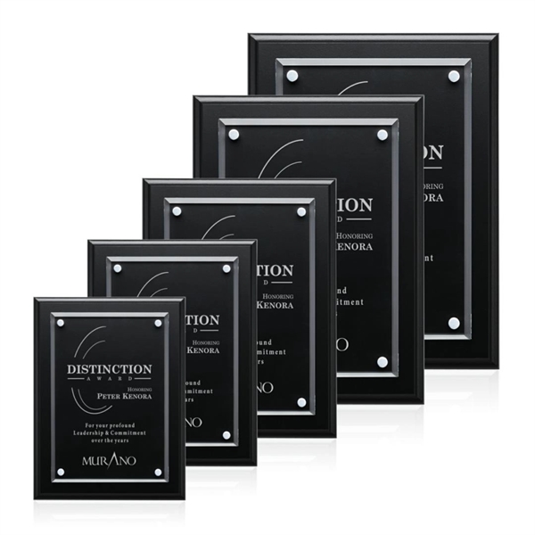 The crystal center plate of the Ulster features precisely beveled edges... from ASI 84592 St Regis Group / St Regis