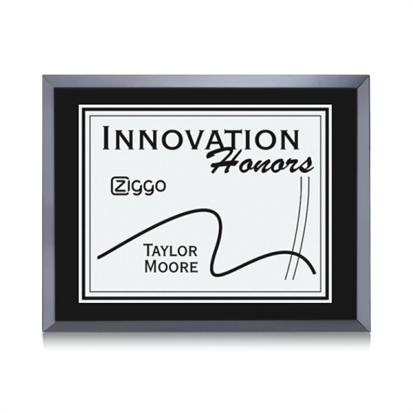 Glass plaque backs, Black / Silver.... from ASI 84592 St Regis Group / St Regis