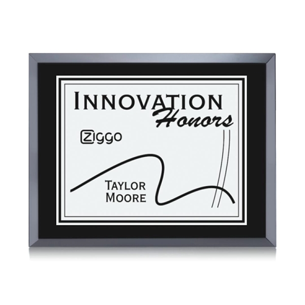 Glass plaque backs, Black / Silver.... from ASI 84592 St Regis Group / St Regis