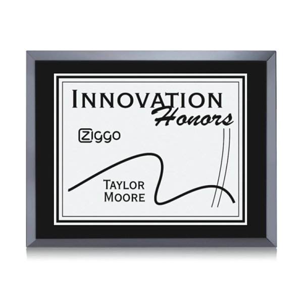 Glass plaque backs, Black / Silver.... from ASI 84592 St Regis Group / St Regis