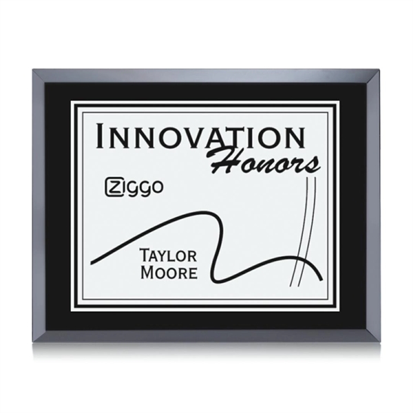 Glass plaque backs, Black / Silver.... from ASI 84592 St Regis Group / St Regis