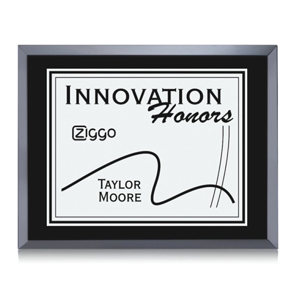 Glass plaque backs, Black / Silver.... from ASI 84592 St Regis Group / St Regis